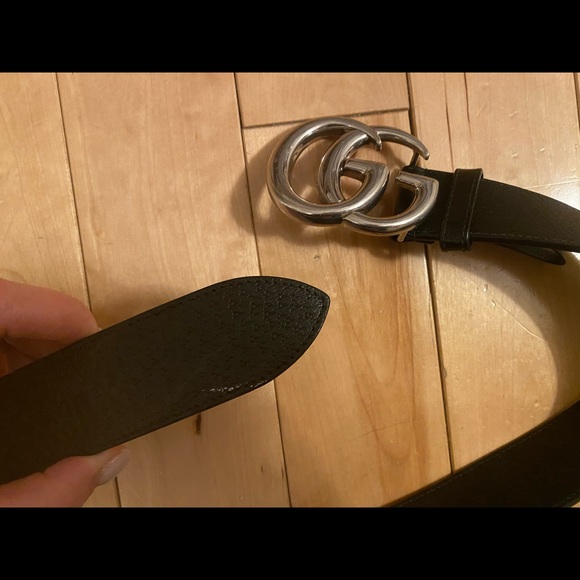 Gucci Marmont belt w silver hardware - Picture 5 of 7